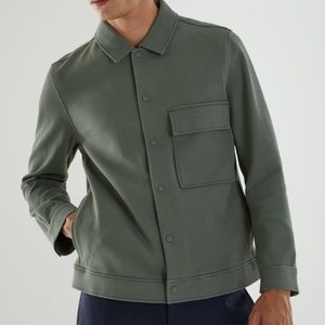 COS Snap Button Shirt Jacket
